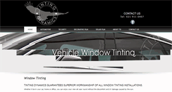 Desktop Screenshot of impressivewindowtinting.co.za